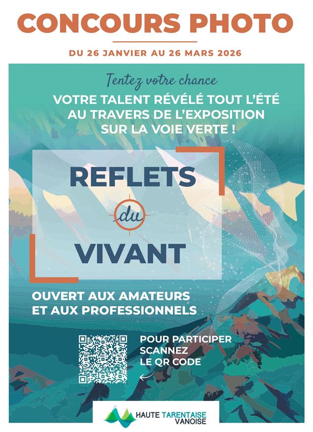 Affiche Reflets du Vivant - Communauté de Communes Haute Tarentaise