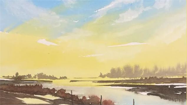 Atelier d'aquarelle_Pollieu - Foyer rural de Ceyzérieu