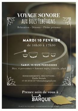 Voyage sonore aux bols tibétains_Champagne-en-Valromey - La Barque