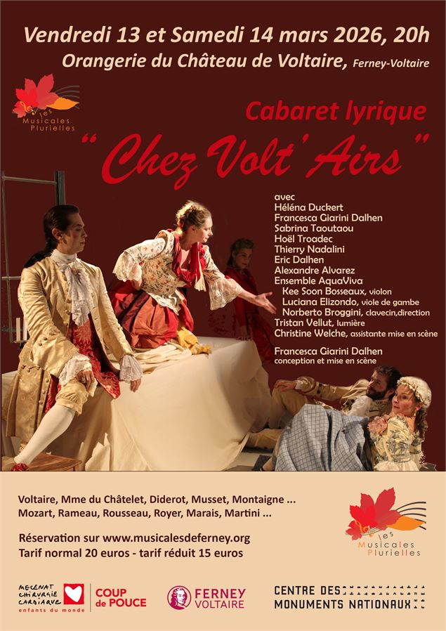 Cabaret Volt'Airs - Musicales de Ferney