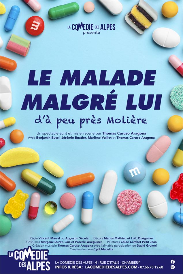 le malade malgré lui - La comédie des Alpes