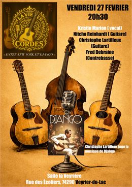 Concert "La vie en cordes" avec Kristin Marion"_Veyrier-du-Lac - Jazz and a House