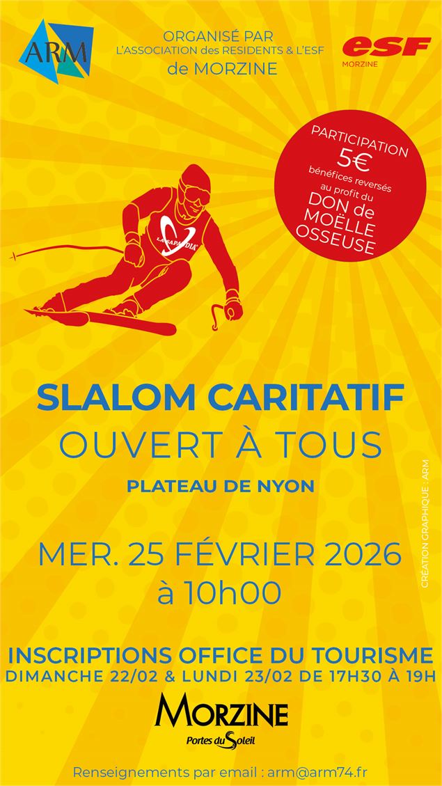 Slalom caritatif_Morzine