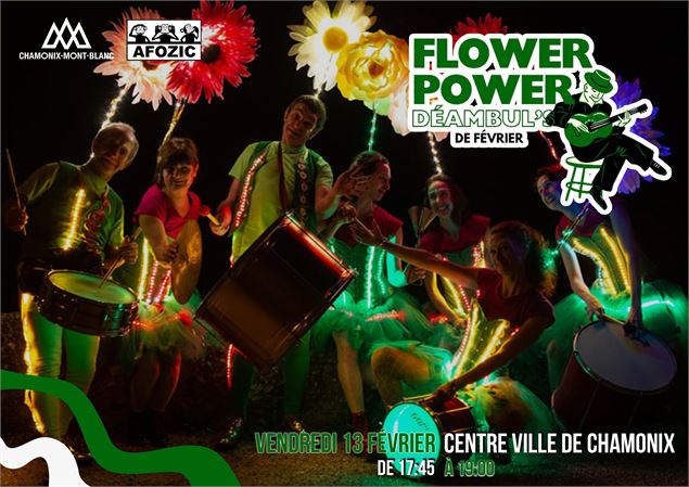 Les Déambul' de Février – « Flower Power »_Chamonix-Mont-Blanc