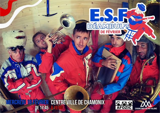 Les Déambul's de Février – « E.S.F »_Chamonix-Mont-Blanc