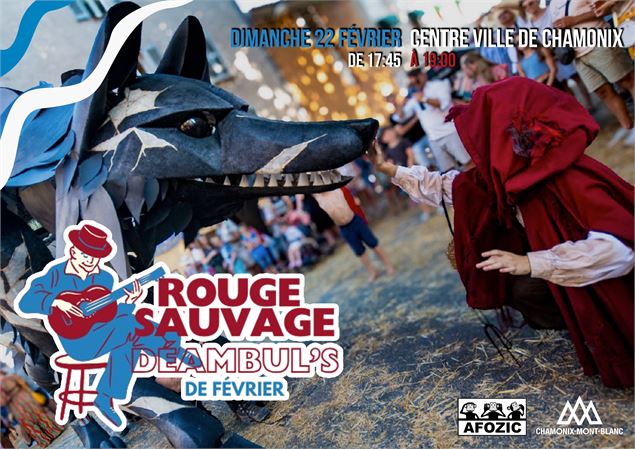 Les Déambul's de Février - « Rouge Sauvage »_Chamonix-Mont-Blanc