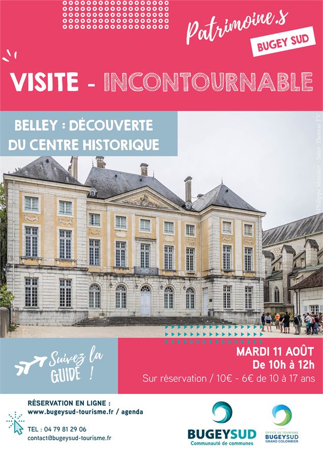 Visite guidée du coeur historique de Belley - OTBSGC