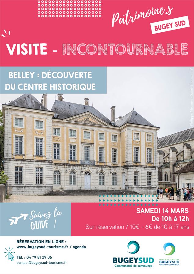 Visite guidée du coeur historique de Belley - OTBSGC