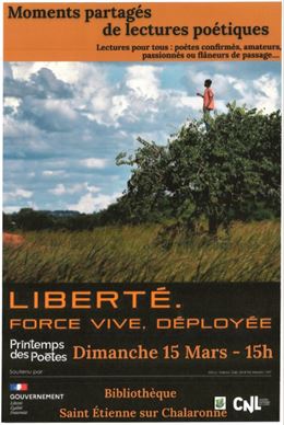 Moments partagés de lectures poétiques_Saint-Étienne-sur-Chalaronne