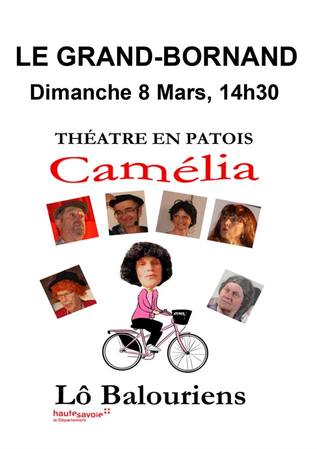 Représentation théâtrale patoisant : Camélia_Le Grand-Bornand - Représentation théâtrale patoisant :