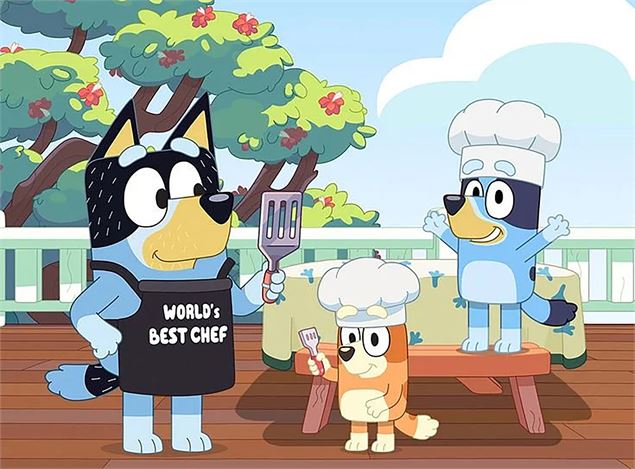 Ciné goûter I Bluey au cinéma : Collection “En Cuisine”_Montchavin-les-Coches - Allociné