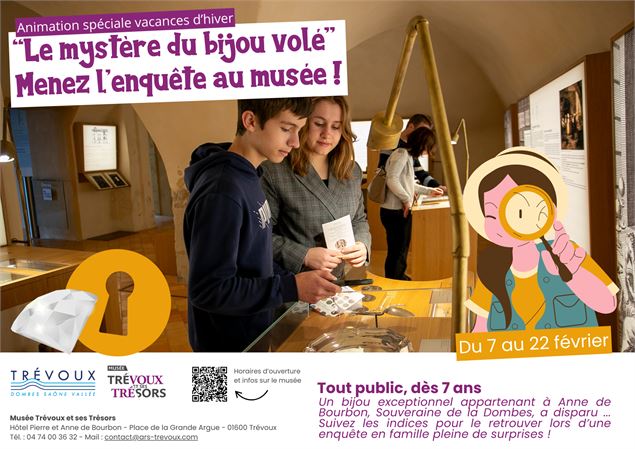 Animation : Le mystère du bijou volé_Trévoux