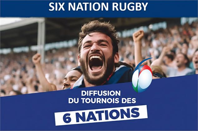 Diffusion du tournoi des 6 nations au Rocky Pop - OT Flaine