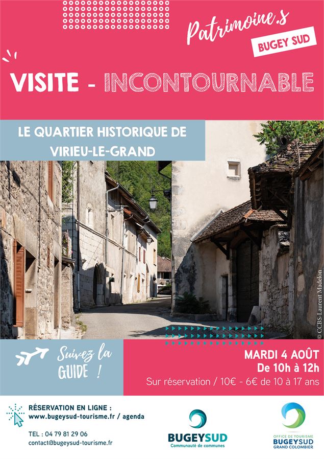 Visite guidée de Virieu-le-Grand - OTBSGC