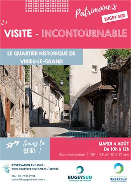 Visite guidée de Virieu-le-Grand - OTBSGC