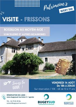Visite frisson : Rossillon au Moyen-Âge; sorcellerie et autres bizarreries - OTBSGC