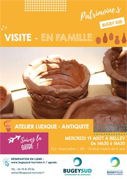 Les ateliers ludiques de l'Office de Tourisme "Au fil de l'histoire" - OTBSGC