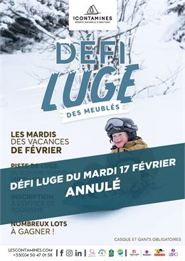 Défi luge !_Les Contamines-Montjoie