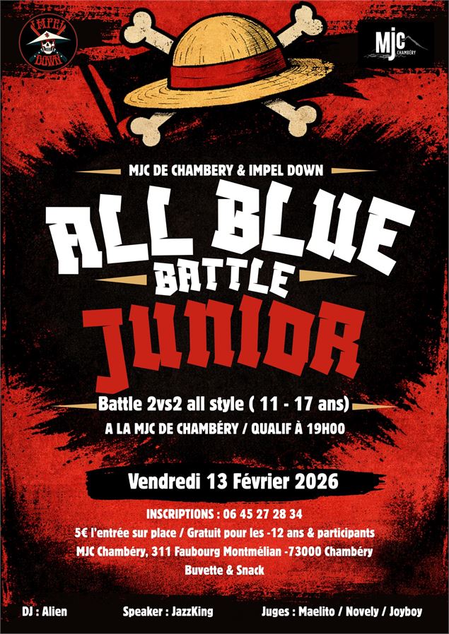 All blue battle Junior - MJC Chambéry