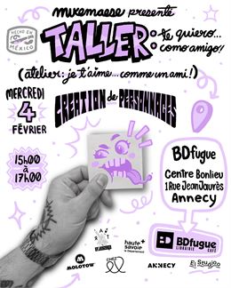 Atelier création de personnages : « Te quiero como amigo » - animé par l’illustrateur mexicain Mike 