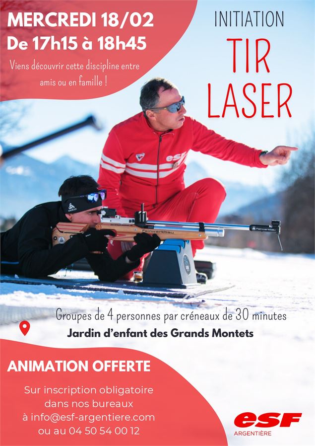 Initiation tir laser_Argentière
