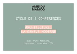 L’architecture aux USA au XXème siècle - Association des Amis du MAMCO