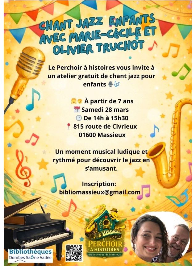 Atelier jazz vocal enfants