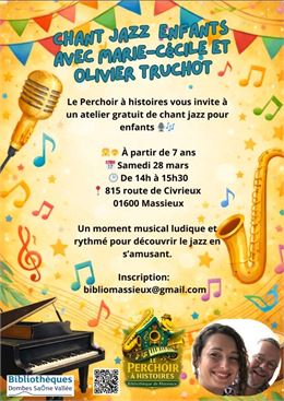 Atelier jazz vocal enfants