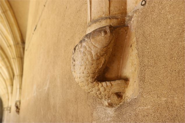 Détail architectural du monastère royal de Brou - Christophe Poux
