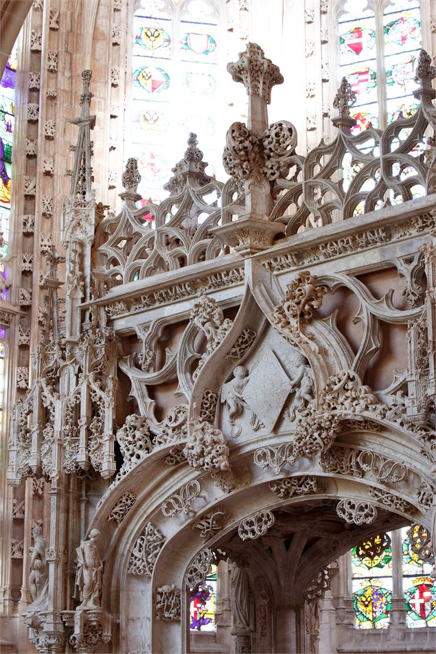 Sommet du tombeau de Marguerite d'Autriche - David Bordes