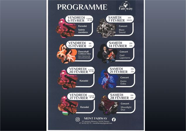 Soirée au Mont Fairway_Thônes - Mont Fairway