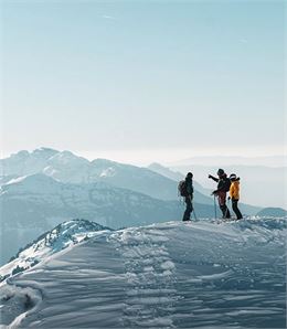First Track : Soyez le 1er à marquer la neige !_Morillon - GMDS
