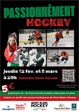 Le Mont Blanc Hockey - Matchs Passionnément Hockey_Saint-Gervais-les-Bains