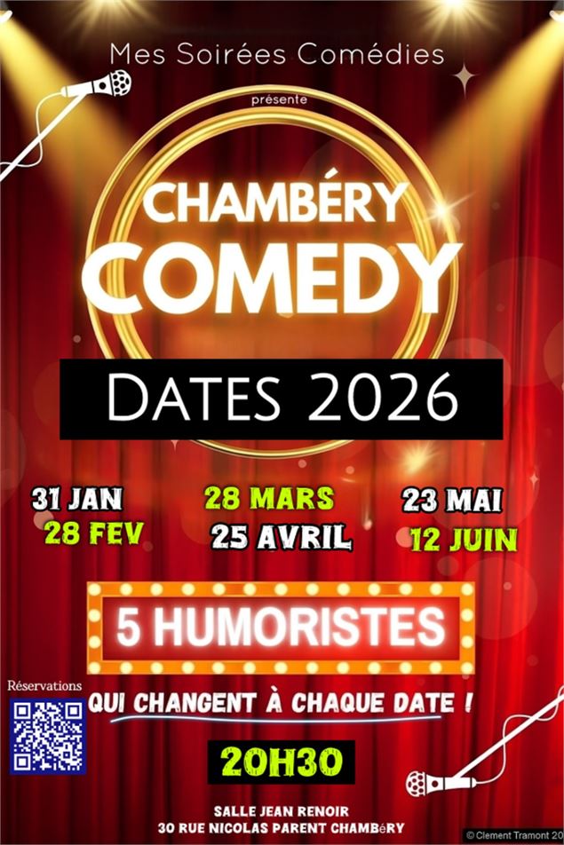 Chambery Comedy : la soirée de l’humour_Chambéry - Clément tramont 2.0
