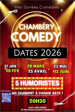 Chambery Comedy : la soirée de l’humour_Chambéry - Clément tramont 2.0