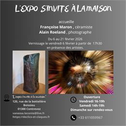 L'expo s'invite à la maison_Contrevoz - Desclics et des claques