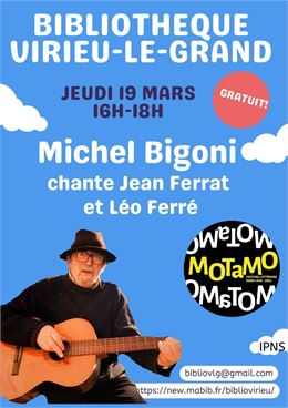 Concert Michel Bigoni chante Jean Ferrat_Virieu-le-Grand - Concert Michel Bigoni chante Jean Ferrat_