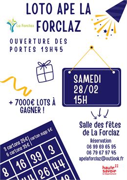Loto APE La Forclaz_La Forclaz - APE La Forclaz