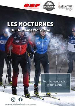 Les nocturnes du domaine nordique - Mairie de La Chapelle d'Abondance