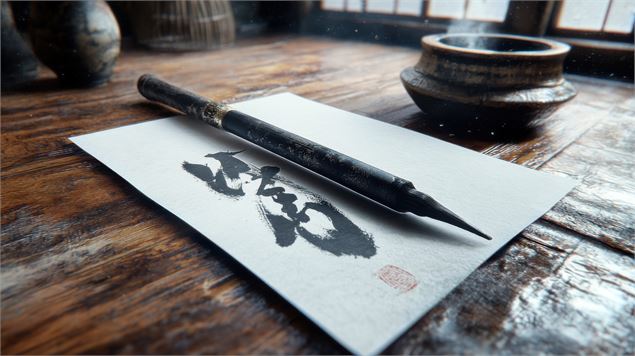 Atelier calligraphie japonaise_Moûtiers - Adobe stock