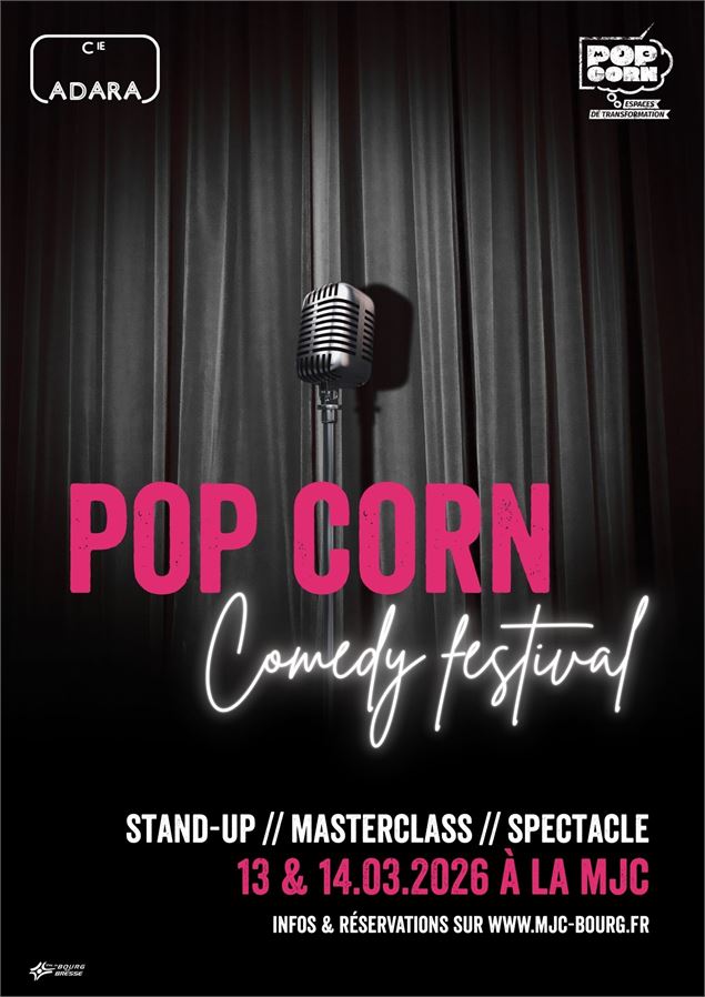 Le Pop Corn Comedy Festival_Bourg-en-Bresse - MJC Pop Corn