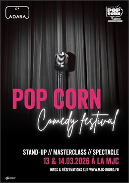 Le Pop Corn Comedy Festival_Bourg-en-Bresse - MJC Pop Corn