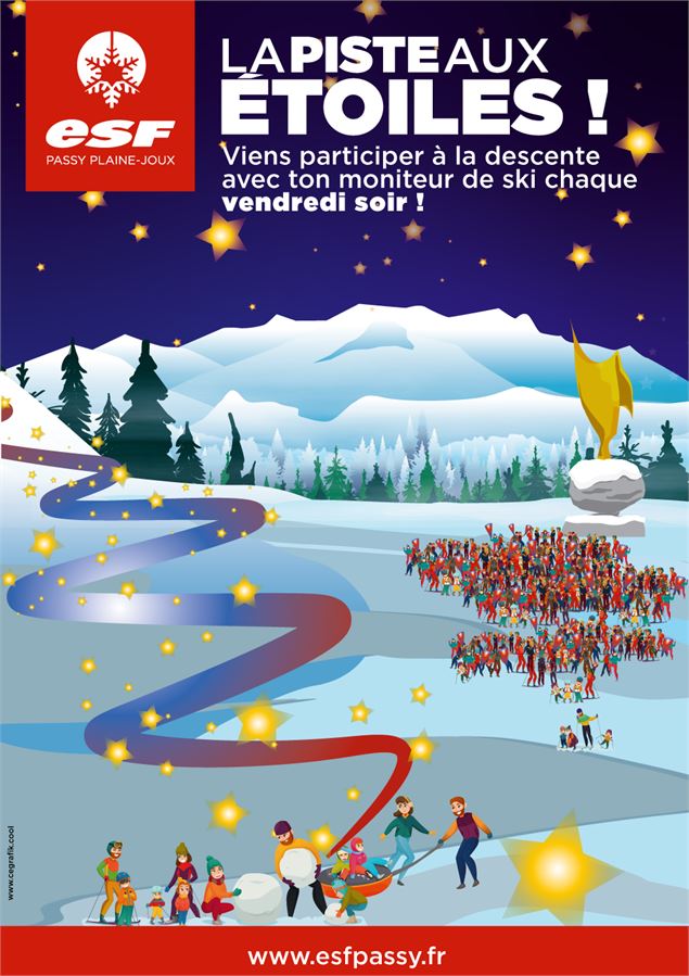 Affiche 2023 - ESf Passy Plaine-Joux