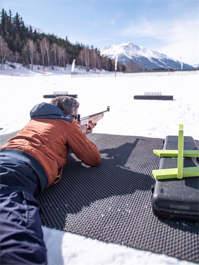 Tir couché en biathlon - D.Cuvelier - OTHMV
