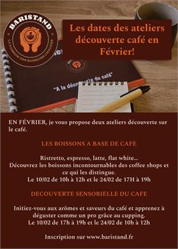 Ateliers découverte café - Damien-Baristand, 2025