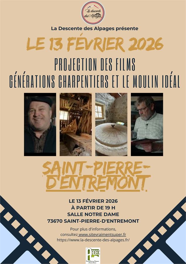 Projection des films 