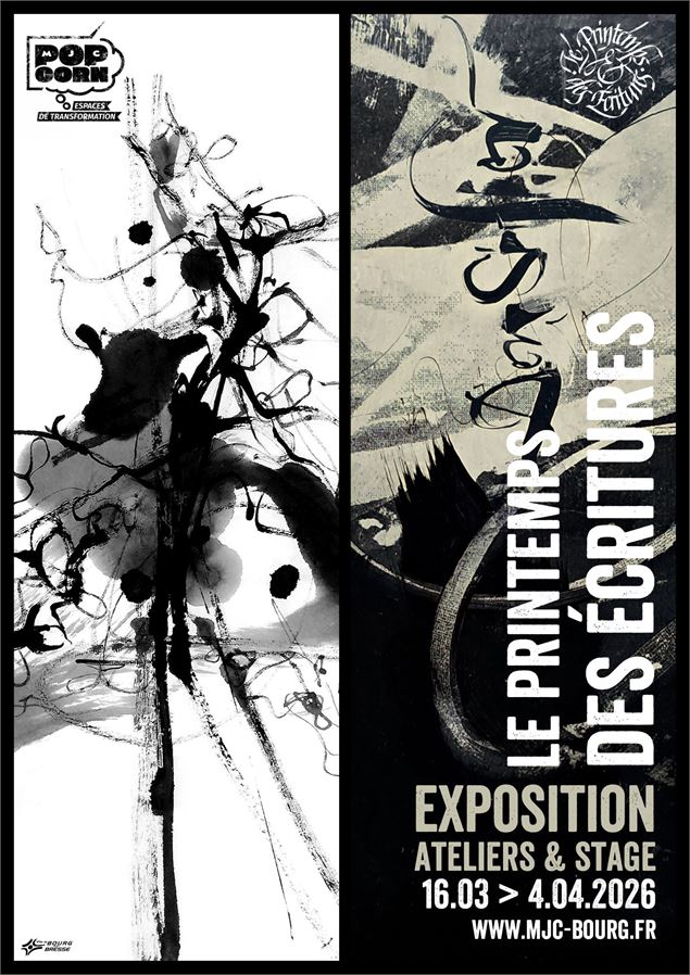 Le Printemps des Écritures 25e édition_Bourg-en-Bresse - MJC Pop Corn