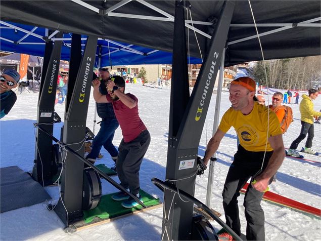 Simulateur de poussée SkiErg_NDB - Office de Tourisme du Val d'Arly