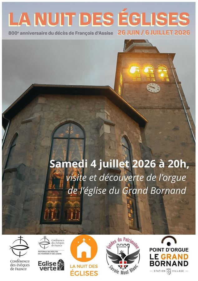 Affiche de La Nuit des églises