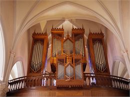 la nuit des églises au Grand-Bornand, église ND de l'Assomption - Point d'Orgue